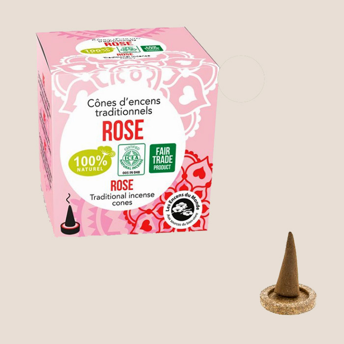 Róża Kadzidełko Kojące Stożkowe